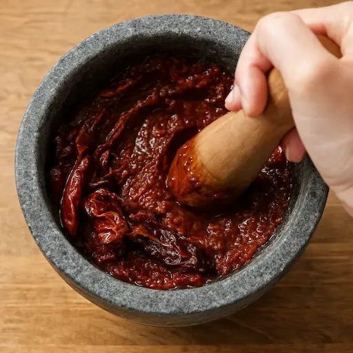 Mastering Dry New Mexico Chiles: Your Guide to Authentic Flavor & Preparation 184 Blend softened chiles with soaking water 1