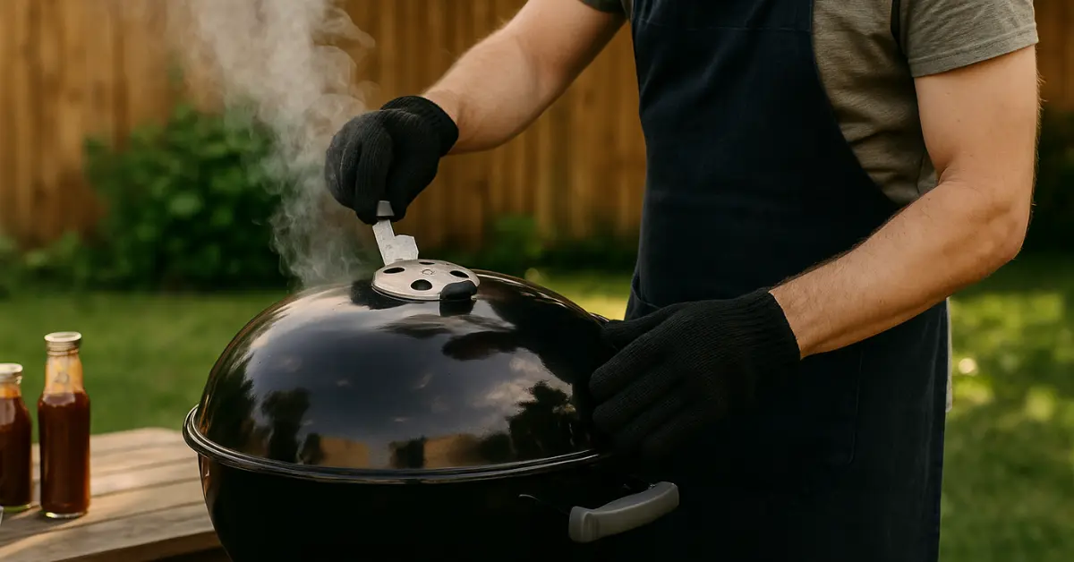 How to Control Heat on a Charcoal Grill Featured